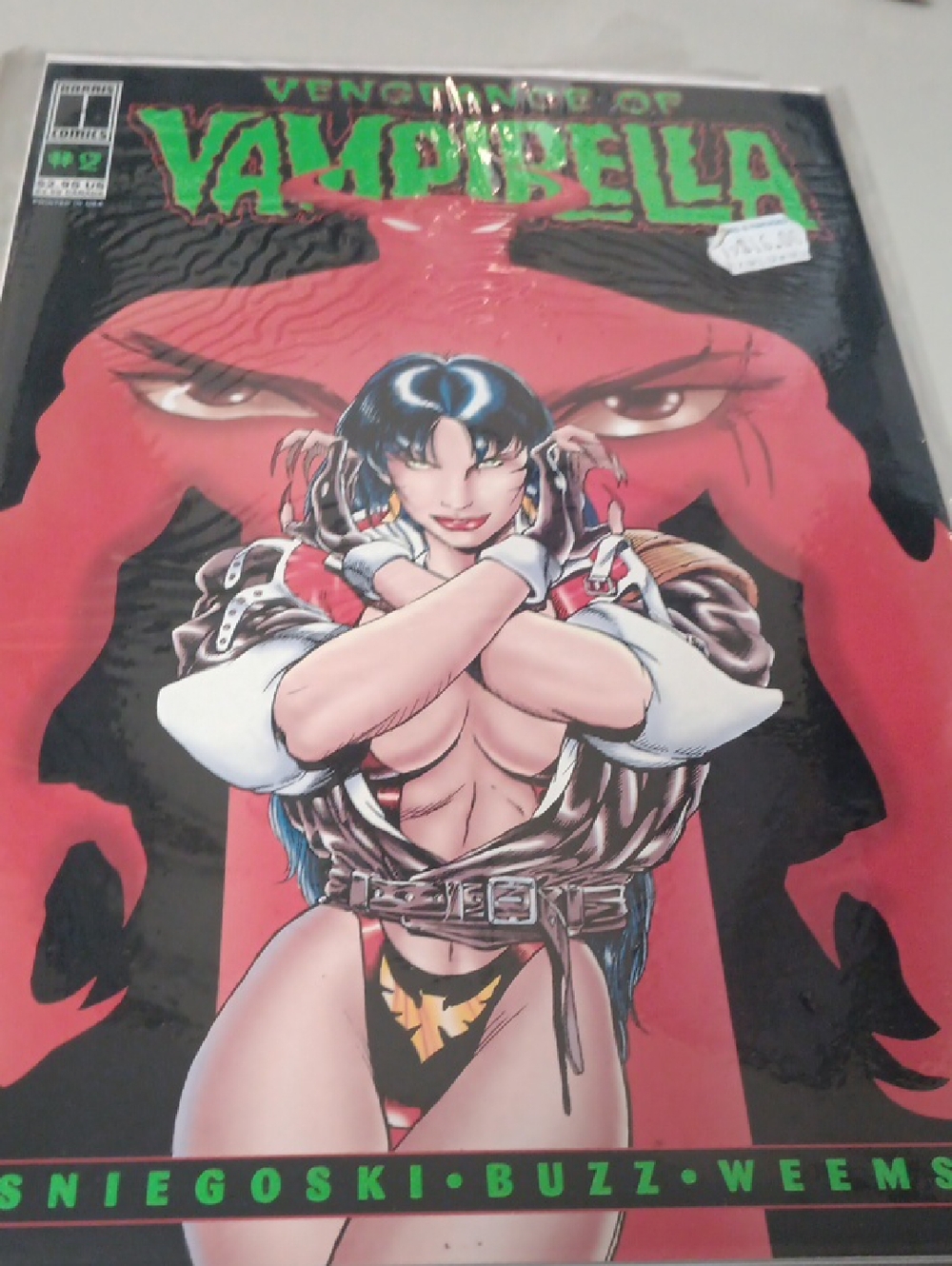 Vampriella Comic Book - Vengeance of (Red, Black)